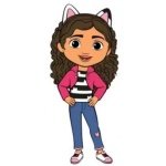 Αξεσουάρ για Διακόσμηση Παπουτσιών Crocs σχέδιο Gabby's Dollhouse Gabby