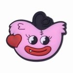 Αξεσουάρ για Διακόσμηση Παπουτσιών Crocs σχέδιο Huggy Wuggy Kissy Missy Μωβ Κεφάλι