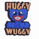 Αξεσουάρ για Διακόσμηση Παπουτσιών Crocs σχέδιο Huggy Wuggy με Γράμματα Πορτοκαλί