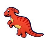 Αξεσουάρ για Διακόσμηση Παπουτσιών Crocs σχέδιο Παρασαυρόλοφος Πορτοκαλί Δεινόσαυρος