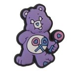 Αξεσουάρ για Διακόσμηση Παπουτσιών Crocs σχέδιο Αρκουδάκι της Αγάπης Μωβ