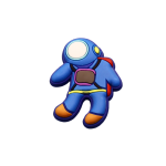 Αξεσουάρ για Διακόσμηση Παπουτσιών Crocs σχέδιο Αστροναύτης