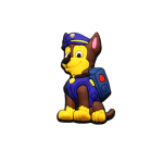 Αξεσουάρ για Διακόσμηση Παπουτσιών Crocs σχέδιο Chase Paw Patrol Μπλε