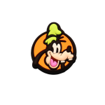 Αξεσουάρ για Διακόσμηση Παπουτσιών Crocs σχέδιο Goofy Πορτοκαλί