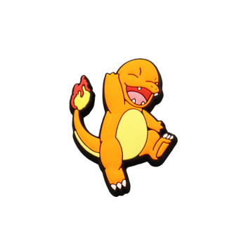 Αξεσουάρ για Διακόσμηση Παπουτσιών Crocs σχέδιο Charmander Pokemon Πορτοκαλί