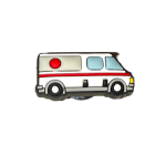 Αξεσουάρ για Διακόσμηση Παπουτσιών Crocs σχέδιο Ασθενοφόρο