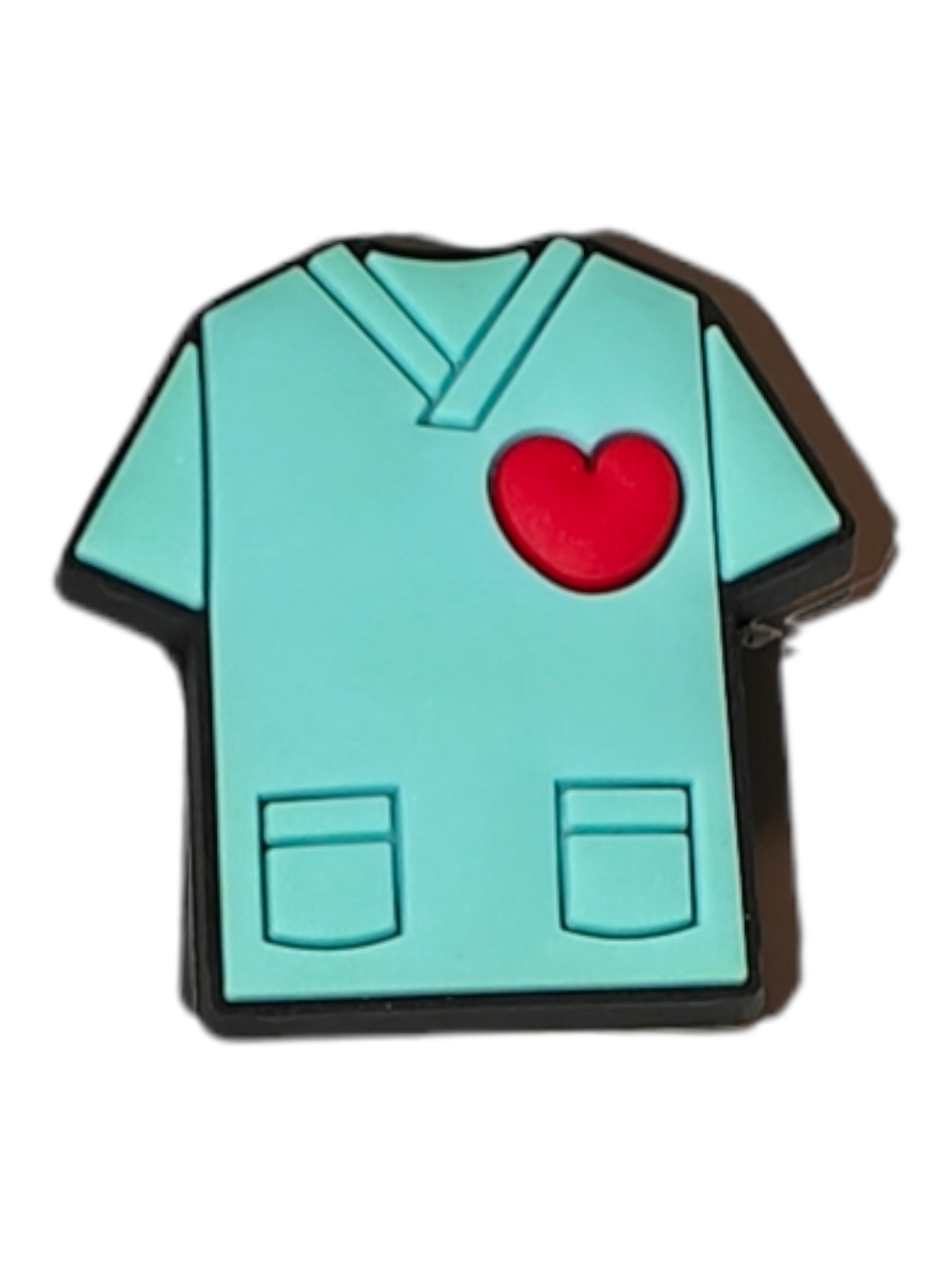 IMG20230916192239 Αξεσουάρ για Διακόσμηση Παπουτσιών Crocs σχέδιο Ρόμπα Ιατρική Γαλάζια - Image 1