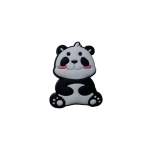 Αξεσουάρ για Διακόσμηση Παπουτσιών Crocs σχέδιο Panda Ασπρόμαυρο