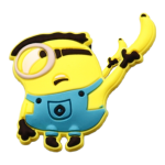 Αξεσουάρ για Διακόσμηση Παπουτσιών Crocs σχέδιο Minion Μπανάνα