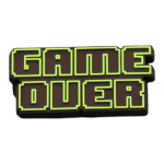 Αξεσουάρ για Διακόσμηση Παπουτσιών Crocs σχέδιο Game Over