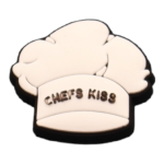 Αξεσουάρ για Διακόσμηση Παπουτσιών Crocs σχέδιο Καπέλο Σεφ Άσπρο