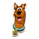 Αξεσουάρ για Διακόσμηση Παπουτσιών Crocs σχέδιο Scooby-Doo Καφέ