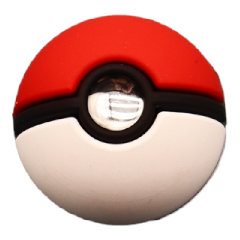 PhotoRoom-20230614_231918_46 Αξεσουάρ για Διακόσμηση Παπουτσιών Crocs σχέδιο Pokemon Pokeball - Image 1