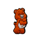 Αξεσουάρ για Διακόσμηση Παπουτσιών Crocs σχέδιο Αρκουδάκι της Αγάπης Πορτοκαλί