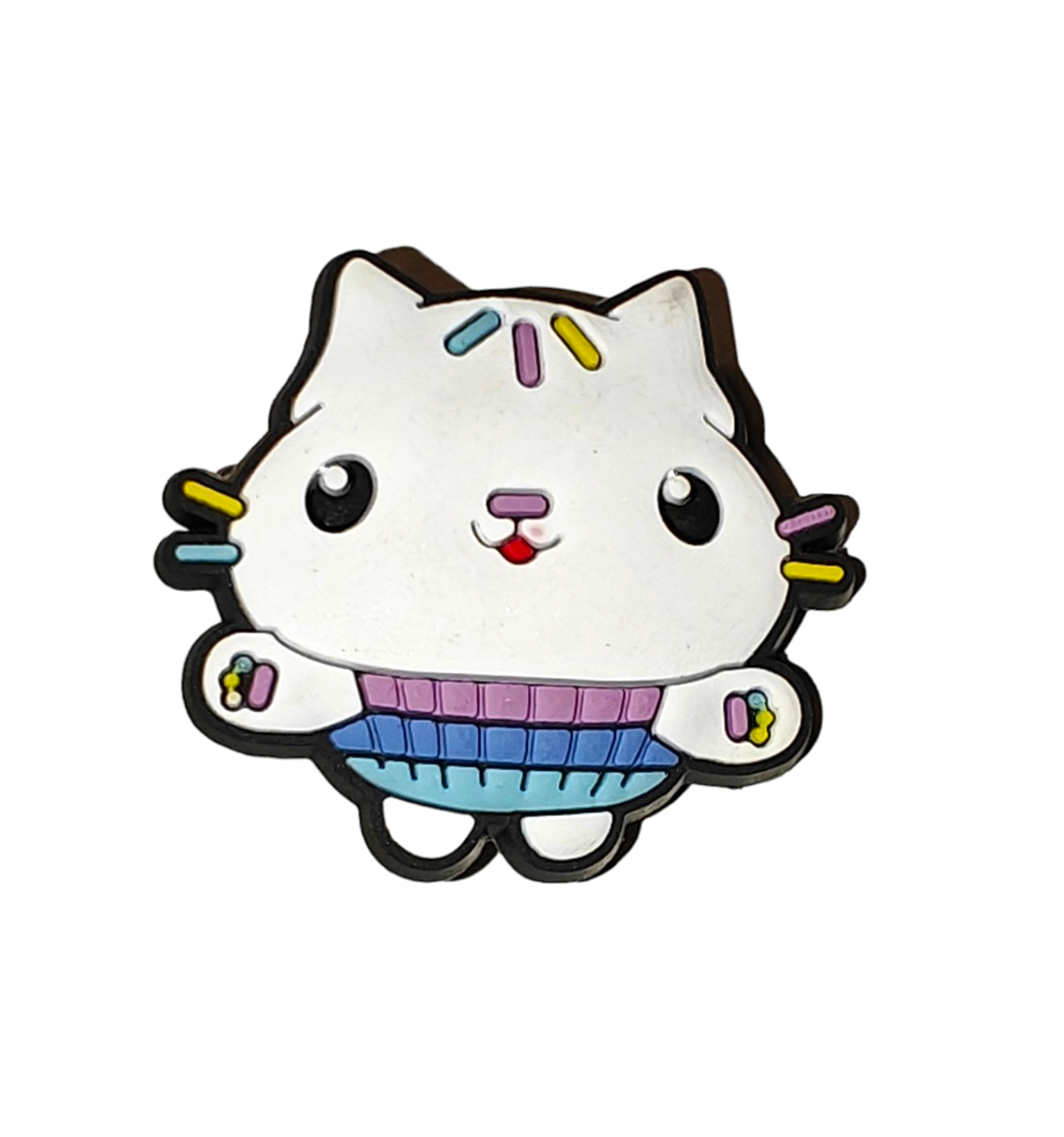 PhotoRoom-20230916_200806 Αξεσουάρ για Διακόσμηση Παπουτσιών Crocs σχέδιο Gabby's Dollhouse Cakey Cat - Image 1