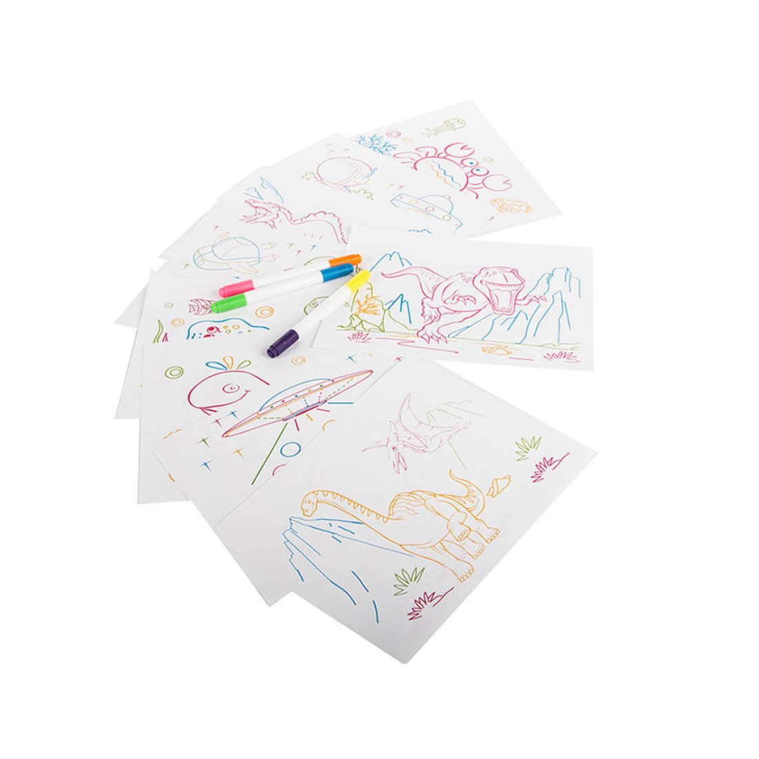 Φορητό Φανταστικο Tablet Ζωγραφικής με Χρώματα που Φωσφορίζουν σε Χρώμα - Image 3