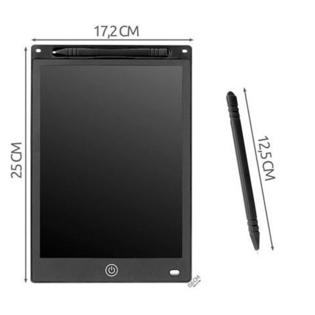 LCD Ηλεκτρονικό Σημειωματάριο Tablet 10″ Μαύρο - Image 6