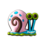 Αξεσουάρ για Διακόσμηση Παπουτσιών Crocs σχέδιο Bob Σφουγγαράκης Gary the Snail το Σαλιγκάρι