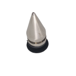 Αξεσουάρ Μεταλλικό για Διακόσμηση Παπουτσιών Crocs σχέδιο Καρφί Μεγάλο Ασημί - Image 2