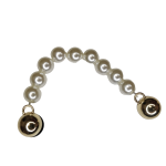 Μεταλλικό Αξεσουάρ για Διακόσμηση Παπουτσιών Crocs σχέδιο Pearl Chain