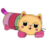 Αξεσουάρ για Διακόσμηση Παπουτσιών Crocs σχέδιο Gabby's Dollhouse Pillow Cat