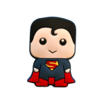 Αξεσουάρ για Διακόσμηση Παπουτσιών Crocs σχέδιο Superman Μικρος 1