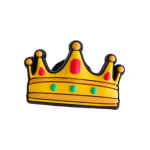 Αξεσουάρ για Διακόσμηση Παπουτσιών Crocs σχέδιο Στέμμα Χρυσό Crown