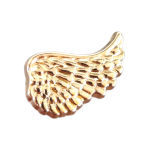 Μεταλλικό Αξεσουάρ για Διακόσμηση Παπουτσιών Crocs σχέδιο Gold Metal Wing