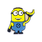 Αξεσουάρ για Διακόσμηση Παπουτσιών Crocs σχέδιο Minion Banana