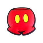 Αξεσουάρ για Διακόσμηση Παπουτσιών Crocs σχέδιο Σώμα Mickey Mouse Κόκκινο