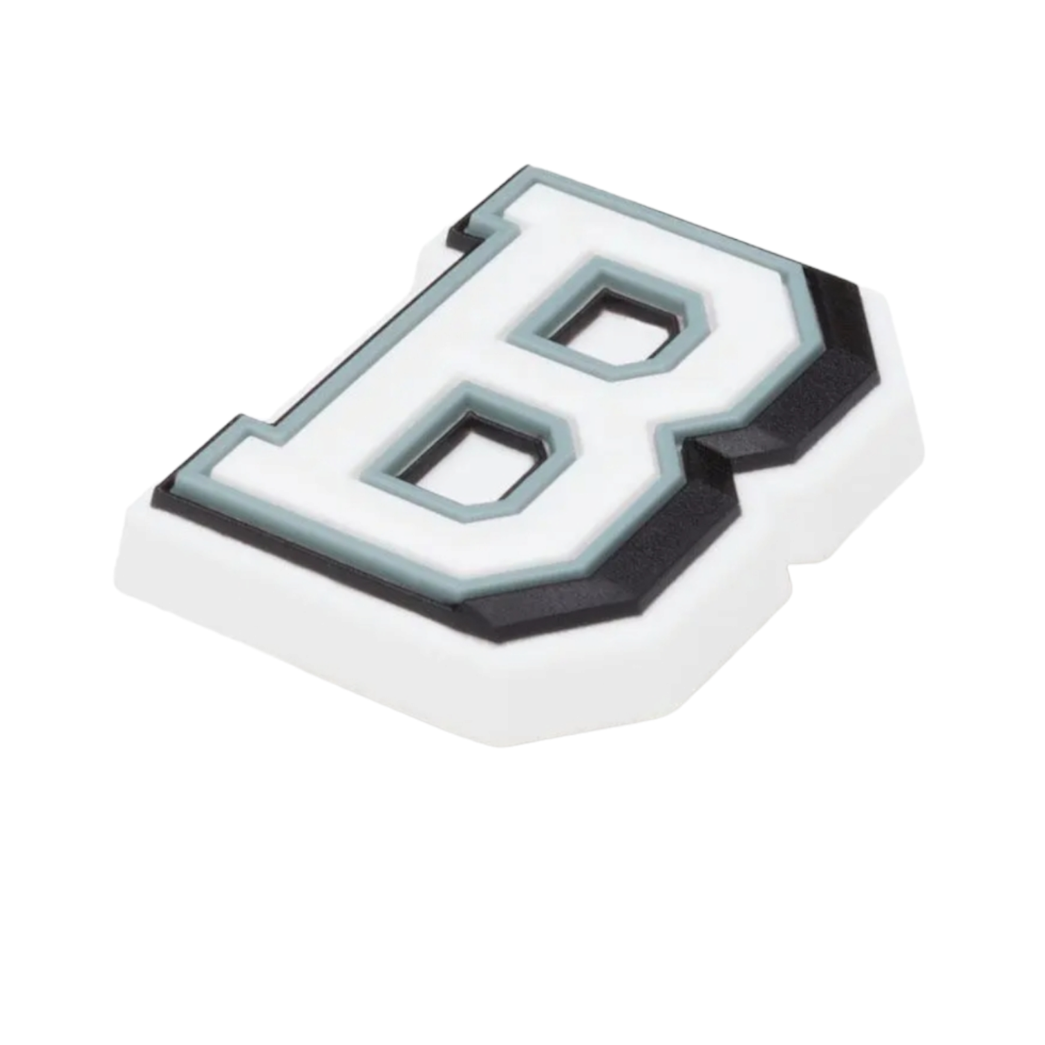 Screenshot_2023-09-03-19-15-32-58_a04944f99a062af0791c9039e89fa6b9 Αξεσουάρ για Διακόσμηση Παπουτσιών Crocs σχέδιο Γράμμα Letter B Χρώματος Λευκό - Image 1