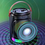 Ηχείο με λειτουργία Karaoke KSC-701 σε Μαύρο Χρώμα - Image 2