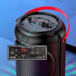 Ηχείο με λειτουργία Karaoke KSC-701 σε Μαύρο Χρώμα - Image 3