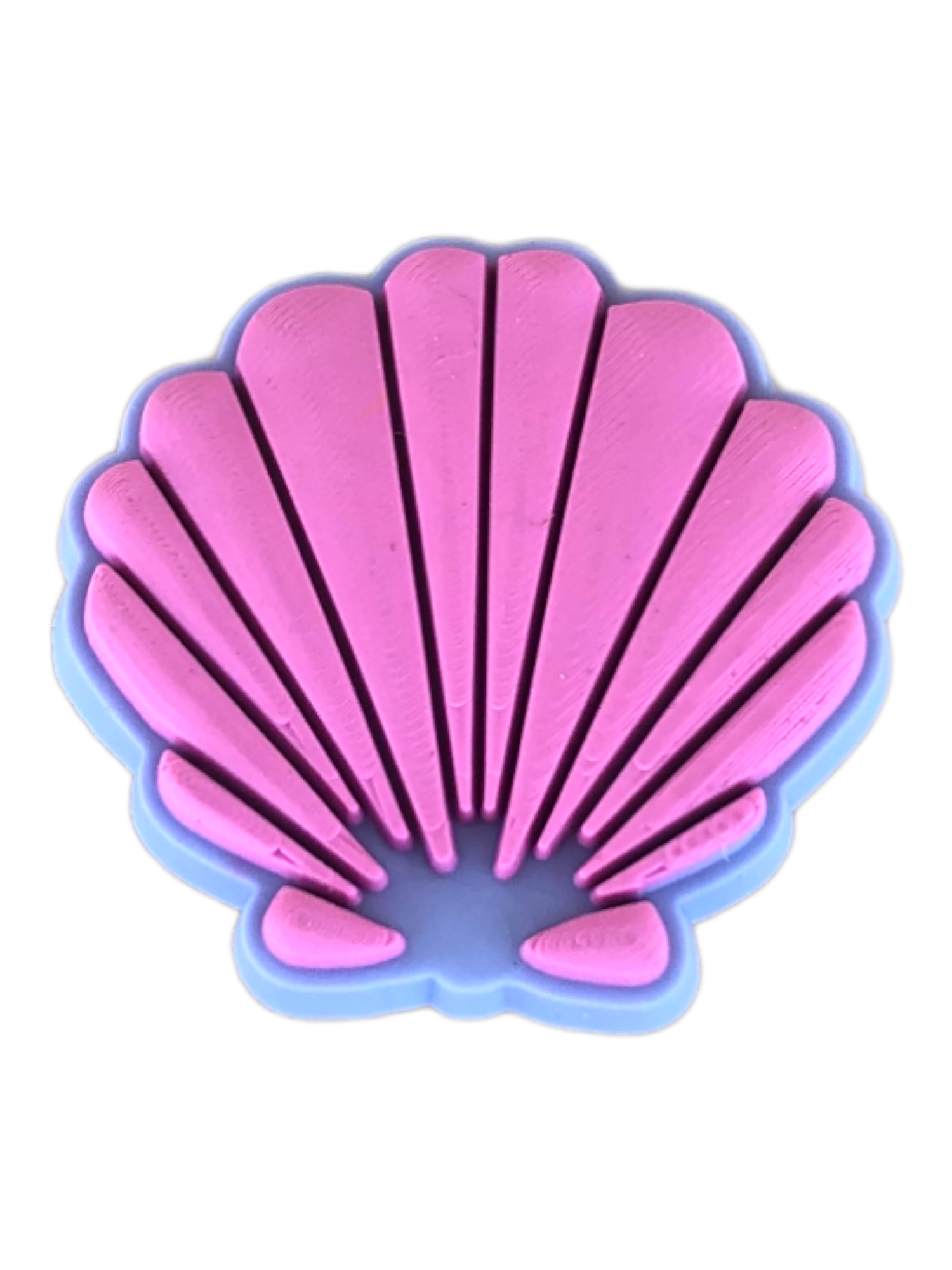 PhotoRoom-20230716_163211_22 Αξεσουάρ για Διακόσμηση Παπουτσιών Crocs Κοχύλι Μωβ 2 - Image 1