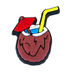 Αξεσουάρ για Διακόσμηση Παπουτσιών Crocs Coctail Καρύδα Καφέ 1