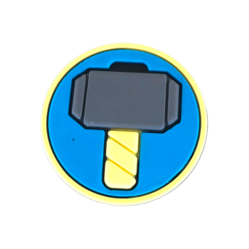 Αξεσουάρ για Διακόσμηση Παπουτσιών Crocs Σφυρί του Thor Γκρι-Μπλε 1