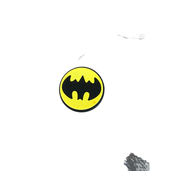 Αξεσουάρ για Διακόσμηση Παπουτσιών Crocs Batman Logo Κίτρινο-Μαύρο 2