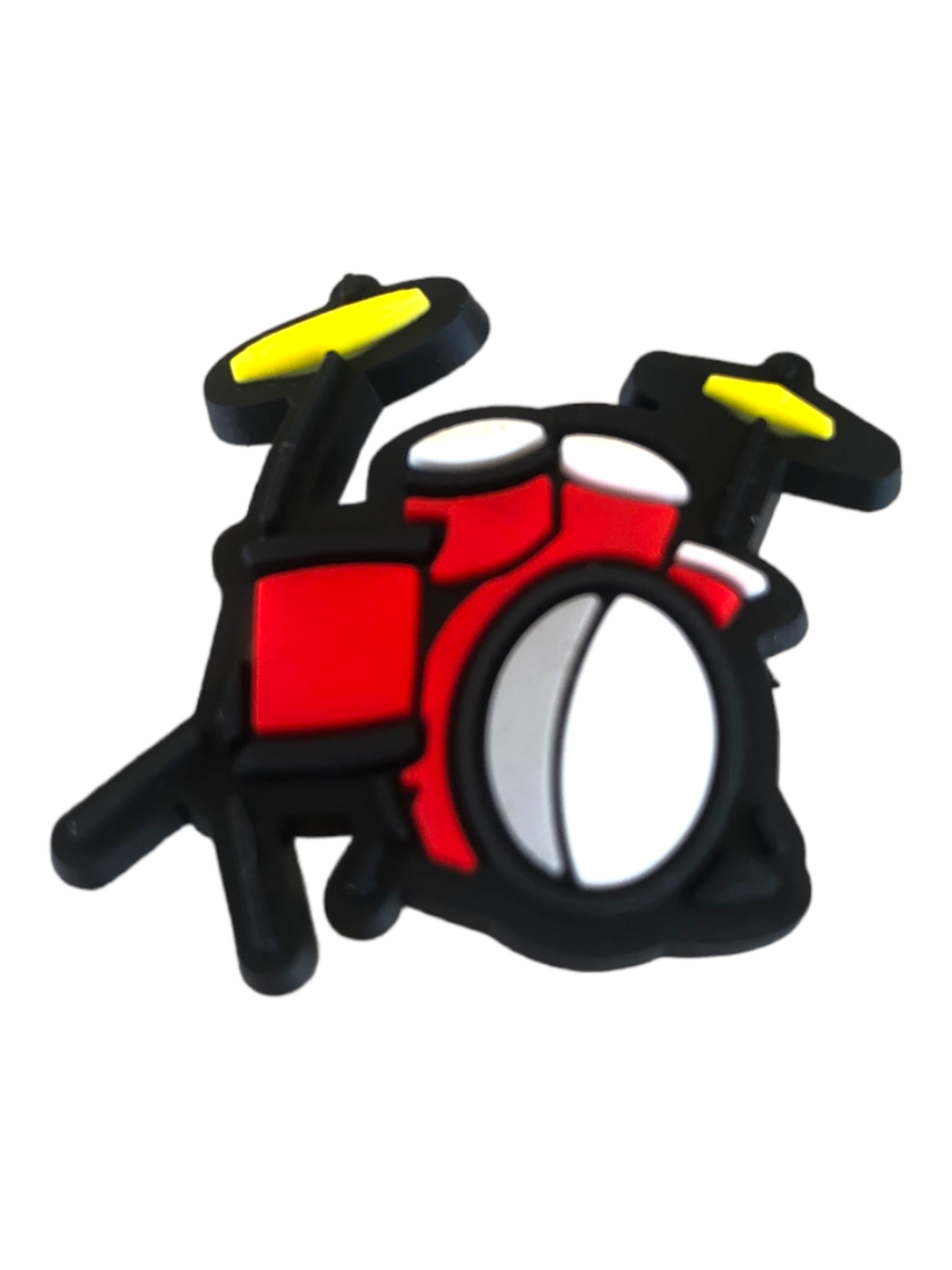 PhotoRoom-20230716_163459_28 Αξεσουάρ για Διακόσμηση Παπουτσιών Crocs Drums Set Κόκκινο - Image 1