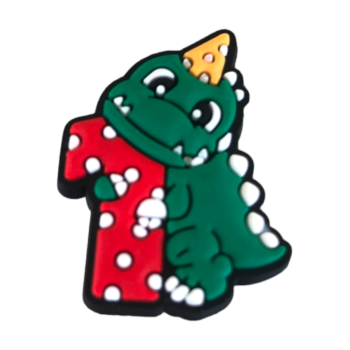 Αξεσουάρ για Διακόσμηση Παπουτσιών Crocs Αριθμός 1 με Δεινοσαυράκι