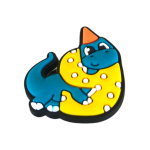 Αξεσουάρ για Διακόσμηση Παπουτσιών Crocs Αριθμός 9 με Δεινοσαυράκι