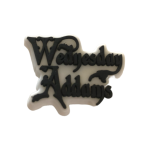 Αξεσουάρ για Διακόσμηση Παπουτσιών Crocs Wednesday Addams Logo