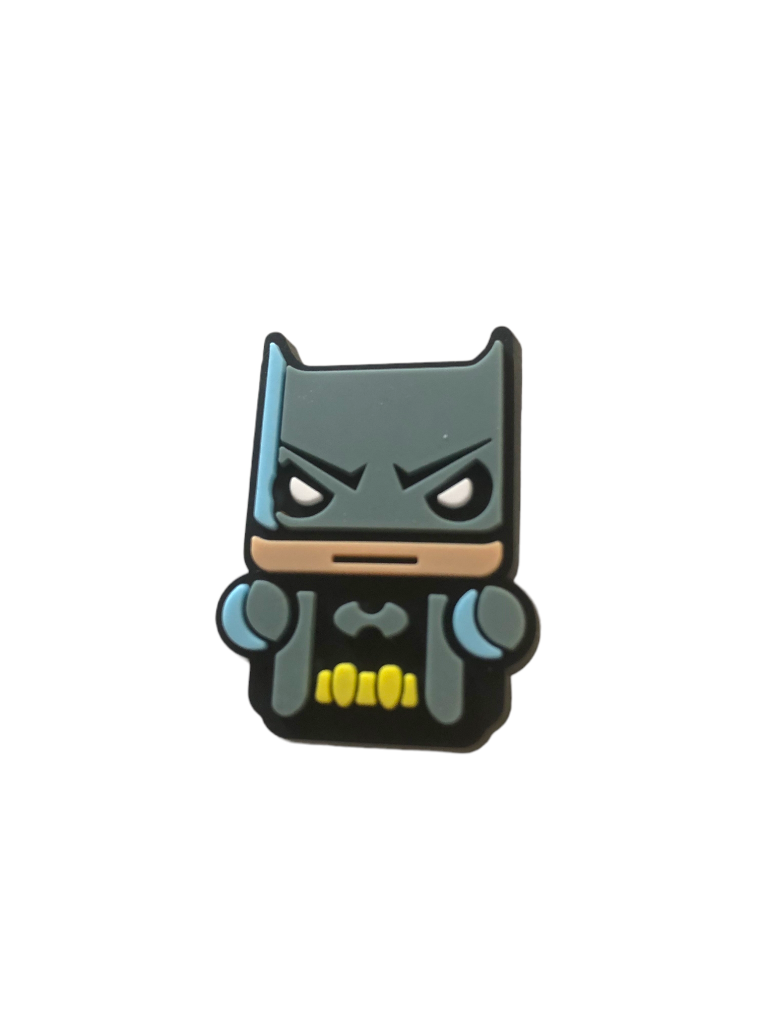 PhotoRoom-20230716_202911_17 Αξεσουάρ για Διακόσμηση Παπουτσιών Crocs Batman Μικρός Γκρι 1 - Image 1