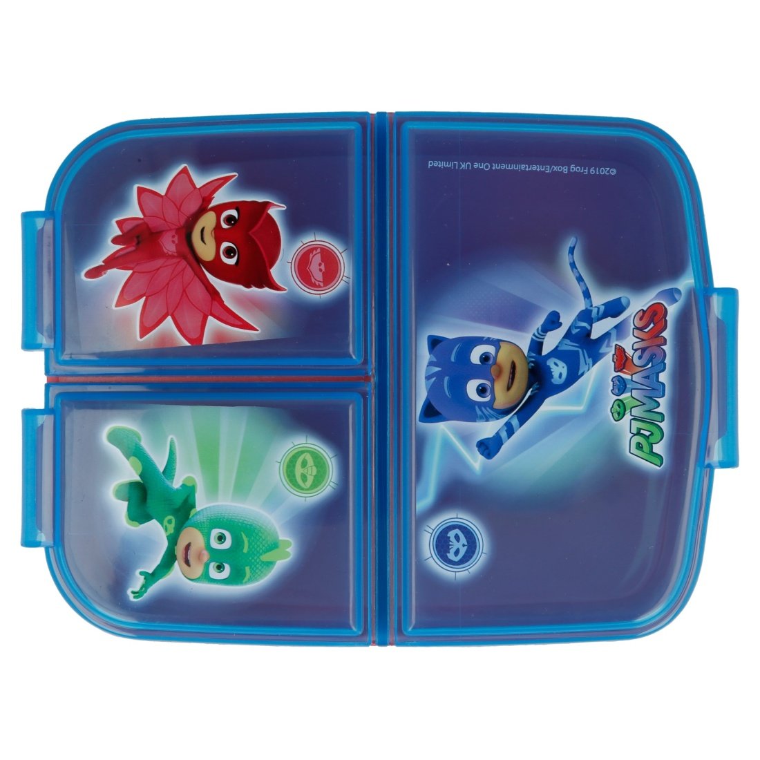Stor PJ Masks Πλαστικό Παιδικό Δοχείο Φαγητού Μπλε Μ19.5 x Π16.5 x Υ6.7cm - Image 3