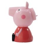 Stor 3D Peppa Pig Ποτήρι Νερού από Πλαστικό με Καλαμάκι 340ml - Image 2
