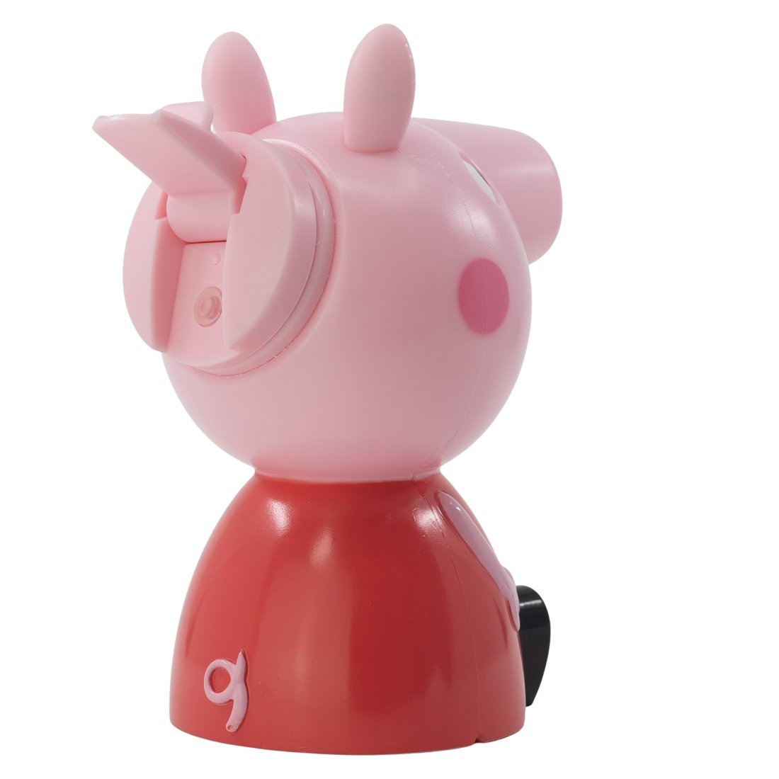 Stor 3D Peppa Pig Ποτήρι Νερού από Πλαστικό με Καλαμάκι 340ml - Image 4