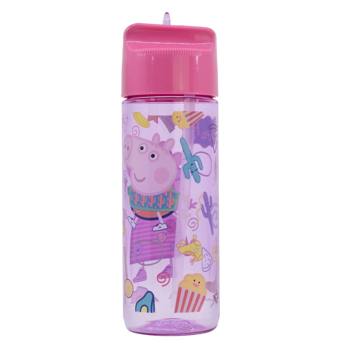 Stor Πλαστικό Παγούρι Peppa Pig Haze σε Ροζ χρώμα 540ml - Image 3