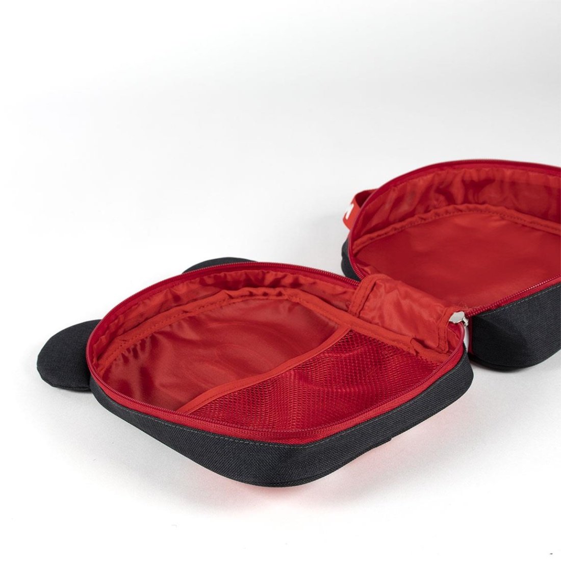 Cerda Σχολική Τσάντα Πλάτης Νηπιαγωγείου Mickey Mouse Κόκκινο Μαύρο Χρώμα - Image 6