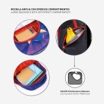 Cerda Sonic Prime Σχολική Τσάντα Πλάτης Δημοτικού σε Μπλε χρώμα 42cm - Image 3