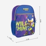 Cerda Sonic Prime Σχολική Τσάντα Πλάτης Δημοτικού σε Μπλε χρώμα 42.0 CM - Image 3