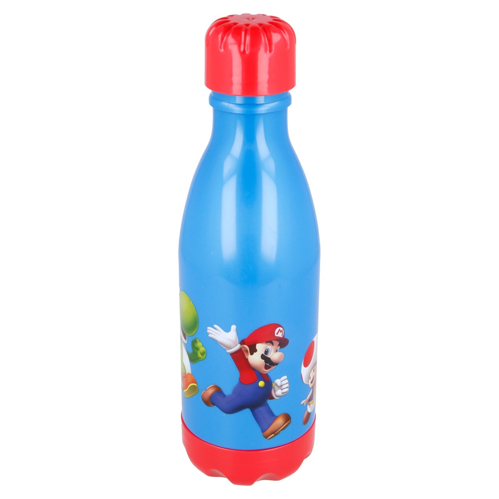21400_A Stor Πλαστικό Παγούρι Super Mario σε Μπλε χρώμα 560ml - Image 1